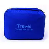 在飛比找遠傳friDay購物優惠-【iSFun】旅行專用＊一體成型盥洗包/藍