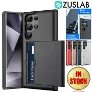 For Samsung Galaxy S24 S23 S22 S21 FE S20 Plus Ultra S10 S9 Case Wallet Card
