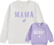 [Gureui] Mommy and Me Matching Outfits Mom Mama Daughter Son Sweatshirt Toddler Baby Boy Girl Outfit