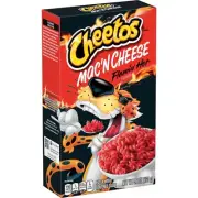 2 pack Cheetos Flamin' Hot Mac'n Cheese 5.7oz box
