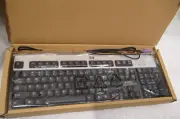 HP SK-2880 PS/2 Wired Desktop Keyboard 434820-002 Black QWERTY English