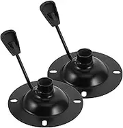 jojofuny 2Pcs Chair Swivel Base Plate Replacement Seat Tilt Control Mechanism Construction Reliable Chair Plate for Enhanced Stability Office Furniture Accessory