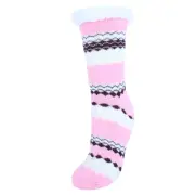 New CTM Women's Plush Sherpa Winter Fleece Lining Slipper Socks