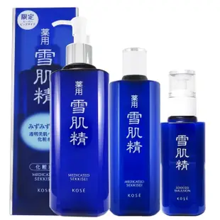 KOSE 高絲 KOSE 雪肌精化妝水500ml+雪肌精化妝水360ml+雪肌精乳液140ml