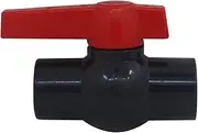 Shut-Off Valve PVC Ball Valve Adhesive Sleeve 20 25 32 40 50 63 75 90 110 mm tap PVC Ball Valve Shut-Off Valve Pool Ball Valve
