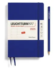[LEUCHTTURM1917] Paperback (B6+) Hardcover Weekly Planner 2025 in Ink