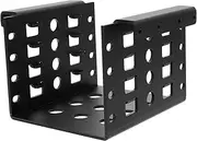 Happyyami 2.5 Inch to 3.5 Inch Hard Drive Bracket 4 Bay Rack Black Craftsmanship