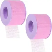 Baluue 2 Rolls Lash Extension Tape Breathable Eyelash Adhesive for Women Lash Bond