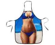 Sexy Bikini Funny Top Bachelor Birthday Christmas Party Gift Props Cooking Apron
