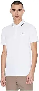 [Armani Exchange] Men's Solid Jersey Polo
