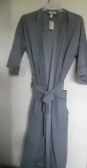 Vintage Bill Blass Robe Gray Unisex New One Size NWT