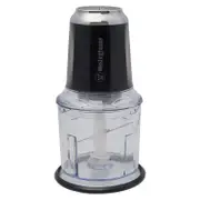 Westinghouse 600ml Multipurpose Electric Food Chopper Processor (Black/Stainless)