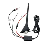Car +GPS+FM Antenna Car Active Radio Antenna with Bluetooth Modulator Waterproof Dustproof Universal Antenna Black