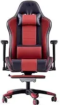 Gaming Chair Racing Style Ergonomic High Back Computer Chair with Height Adjustment, Headrest and Lumbar Support E-Sports Swivel Chair，red