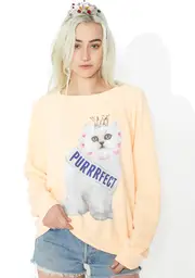 [Wildfox Couture] Purrfect Sommers Sweater