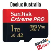SanDisk 1TB Extreme PRO microSDXC Card + SD Adapter + RescuePRO Deluxe ✅