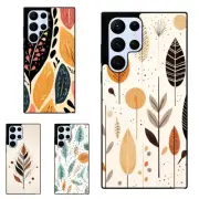 abstract various leaves shapes Frame Case For Samsung Galaxy Z Fold Flip 3 4 5 6