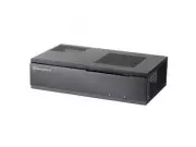 SilverStone Mini ITX HTPC Benchmark Desk Case No PSU Mini ITX USB 3.0 BLACK