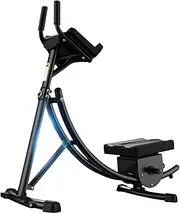 Abdominal Trainers Ab Workout Machine Home Height Adjustable Whole Body Waist Cruncher Core Toner Leg Thighs Buttocks Sh