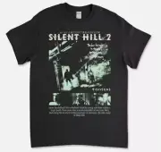 New Silent Hill 2 Black Shirt, Horror Survival Gaming Shirt