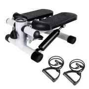Mini Stepper Exercise Machine Stair Equipment with Resistance Bands LCD Monitor