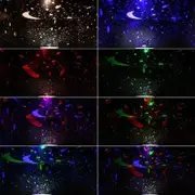 BRELOBG DC 5V Star Light Rotating Projector Lamp for Kids Bedroom