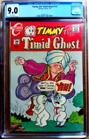 TIMMY THE TIMID GHOST #14 CGC 9.0 White 1970 cartoon