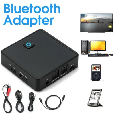 HIFI Bluetooth 5.0 Transmitter Receiver Stereo aptX HD Low Latency Audio Adapter
