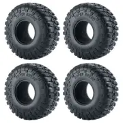 Tire Tyre 120MM OD Black for 1/10 RC 1.9" Wheel Rims Axial SCX10 II 90046 Car