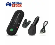 Bluetooth Handsfree Car Kit Charger Audio Receiver Speakerphone iPhone Android