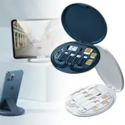 Mini Digital Gadgets Storage Box Data Cable Battery Charger Portable Gadget