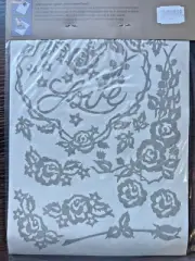 Rambling Roses Iron-on Velvet Scrapbook & Fabric Embellishments - NagPosh - NLA!