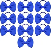 10-Piece Royal Blue Hair Accessories Set – Girls’ Bobbles, Bows, Headbands, and Clips for School and Everyday Use