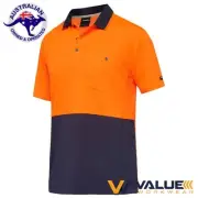 KingGee Workcool Hyperfreeze Spliced Polo Short Sleeve K54205