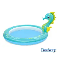 在飛比找momo購物網優惠-【BESTWAY】小海馬噴水兒童泳池(泳具 遊戲池 泳池)