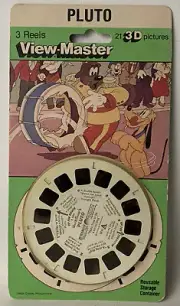 Vintage Original Packaging View-Master Walt Disney Pluto reels Sealed New