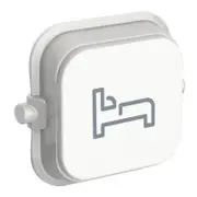 Clipsal Iconic 40BDR-VW - Bed Dolly Rocker - Vivid White - Single Buy