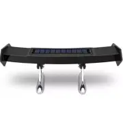 Solar Powered LED Flashing Warning Light Car Tail Rear Trunk Spoiler Wing Mini (for: Subaru)