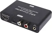 HD MI A R C Audios Extractor, DAC Converter 192KHz Digital to Analog Converter, Optical SPDIF Coaxial HD MI ARC to Optical SPDIF Coaxial Stereo L R 3.5mm Jack for TV