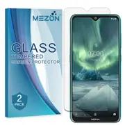 [2 Pack] Nokia G50 Tempered Glass Crystal Clear Premium 9H HD Screen Protector by MEZON – Case Friendly, Shock Absorption (Nokia G50, 9H) – FREE EXPRESS