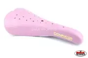 Viscount Dominator #2166 BMX Seat Pink & Gold - Suit Old School & Freestyle BMX