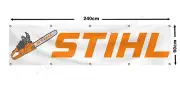 Stihl Banner Flag 2x8ft Chainsaw Chain Saws Tools Service Wall Decor Garage