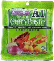 Action A1 Instant Indian Seafood Curry Paste 230 G