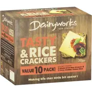 Dairyworks Tasty Cheese & Rice Cracker 10 pack