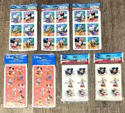 Disney Mickey Mouse Clubhouse Sticker Sheets & Tattoos - Lot of 7 Minnie Goofy