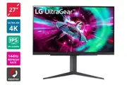 LG UltraGear 27" 4K UHD 144Hz 1ms HDR400 FreeSync IPS Gaming Monitor (27GR93U-B)
