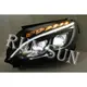 ●○RUN SUN 車燈,車材○● 全新 BENZ 賓士 W205 C180 C200 C300 中階升級高階款式 LED 黑框雙魚眼 大燈