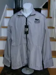 NEW with TAGS BETMGM Light Gray Jacket 2XL Betting Springfield BET MGM