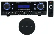 Rockville BLUAMP 100 Home Stereo Bluetooth Amp w/Smart Wifi Streaming Receiver