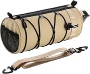 Waterproof Front Bike Pouch - Mountain Bike Head Bag | Waterproof Large Capacity Removable Strap Quick Access Pockets for Repair Tools